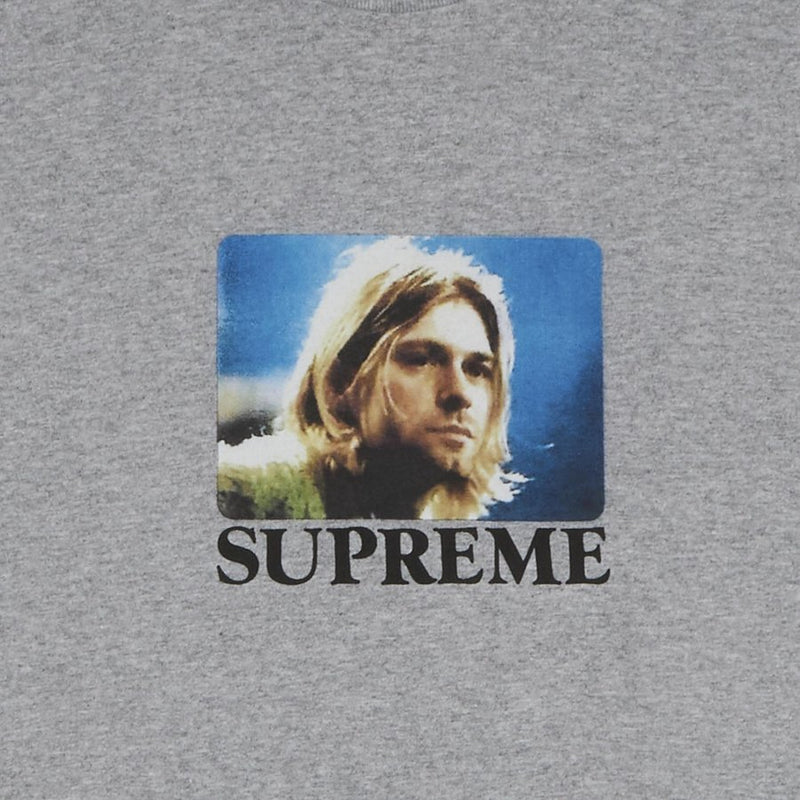 Supreme Kurt Cobain Tee Heather Grey
