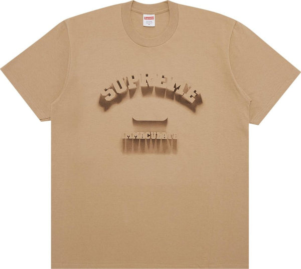 Supreme Shadow T-Shirt Khaki