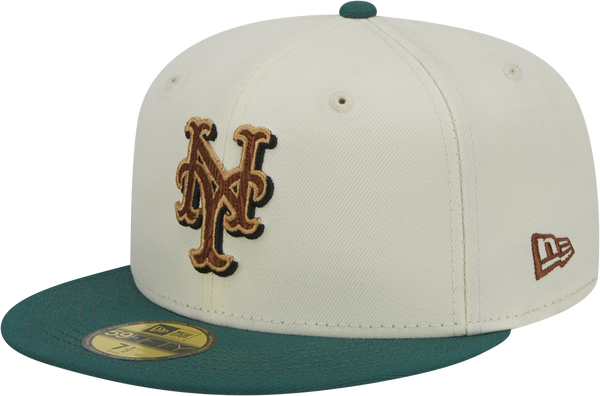 59FIFTY New York Mets Fitted Cap Camp Weiß