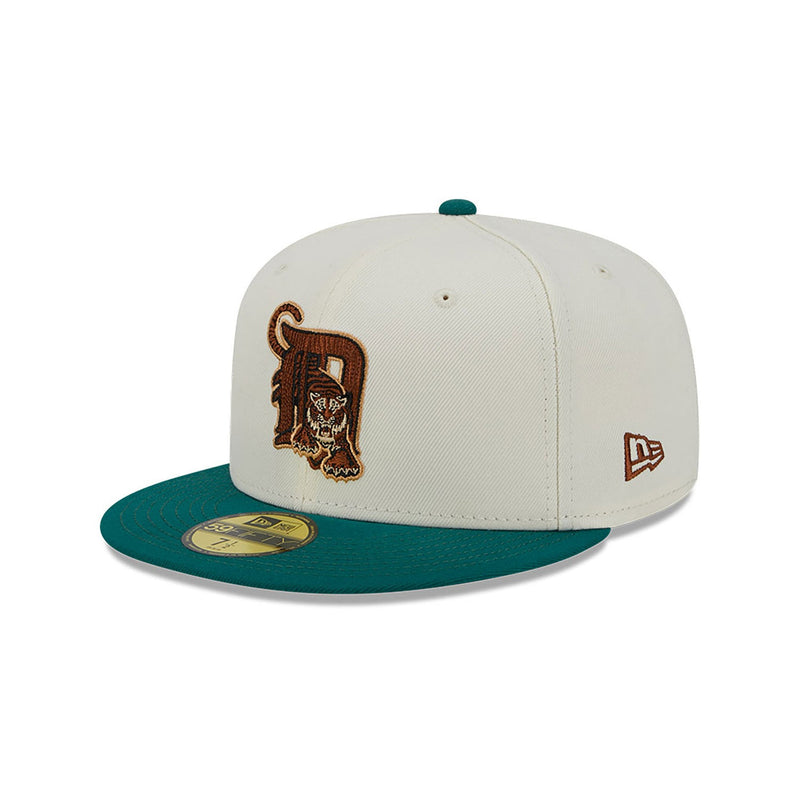 59FIFTY Detroit Tigers Camp Fitted Cap Weiß