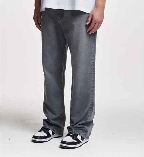2Y STUDIOS Adrik Basic Baggy Jeans Grey
