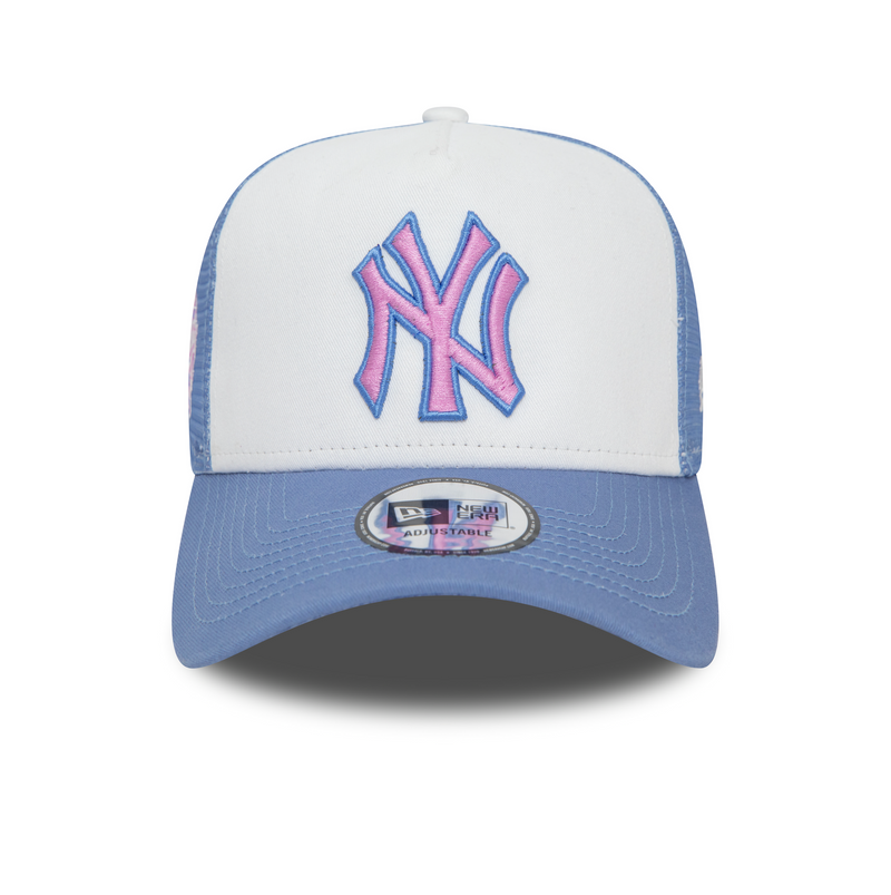 New Era Style Activist Trucker New York Yankees Blau/Rosa