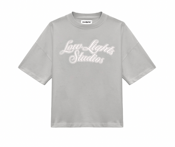 Low Lights Studios Shutter T-Shirt Light Grey
