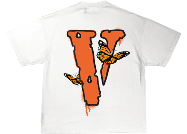 Vlone Butterfly T-Shirt white