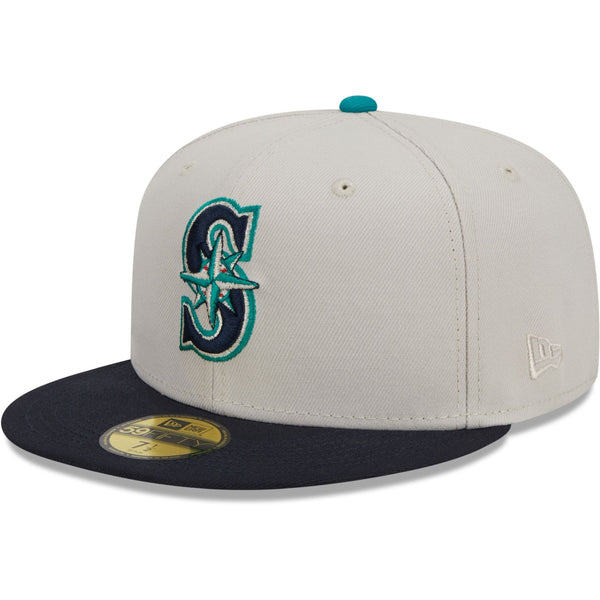 59FIFTY Seattle Mariners Farm Team Fitted Cap Hellbeige