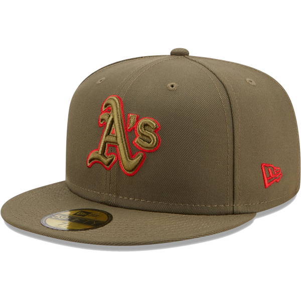59FIFTY FITTED CAP - ANNIVERSARY OAKLAND ATHLETICS OLIVE