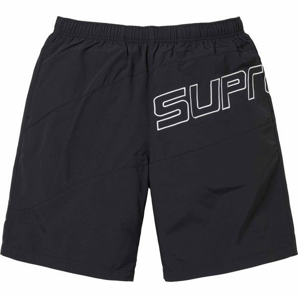 Supreme Nylon Curve Shorts Black