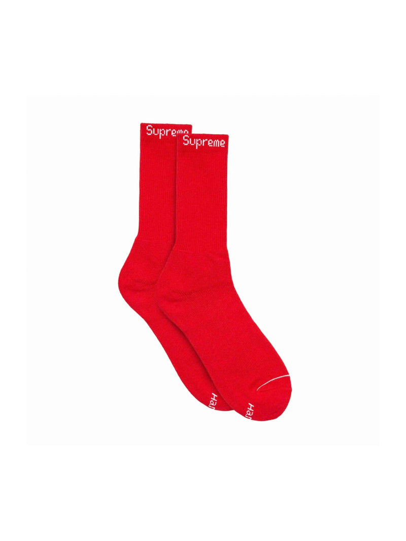 Supreme Crew Socks Red