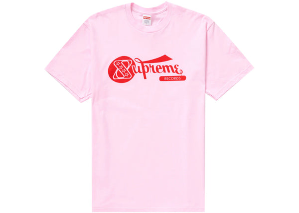 Supreme Records T-Shirt Pink
