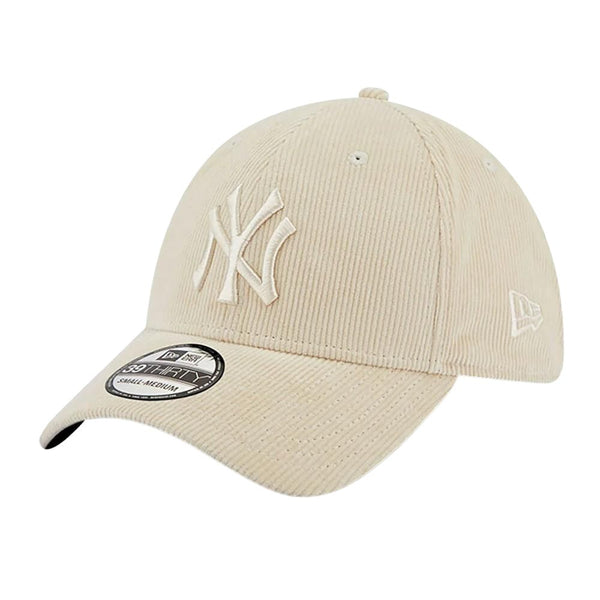39THIRTY New York Yankees Cord Stretch Fit Cap Beige