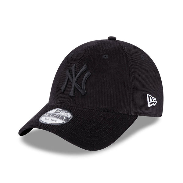 9FORTY New York Yankees Cord Verstellbare Cap Schwarz