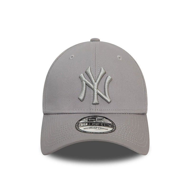 39THIRTY New York Yankees League Essential Stretch Fit Cap Grau