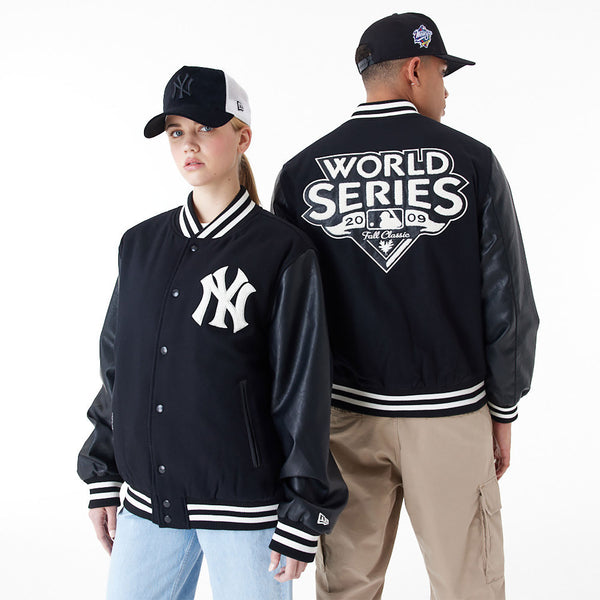 New York Yankees MLB Varsity Jacke Schwarz