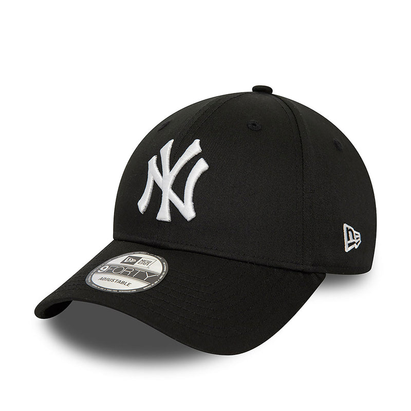 9FORTY New York Yankees Patch White Cap Schwarz
