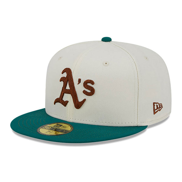 59FIFTY Oakland Athletics Camp Fitted Cap Weiß
