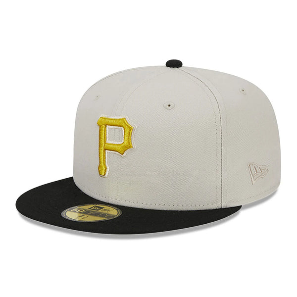 59FIFTY Pittsburgh Pirates Two-Tone Fitted Cap Beige