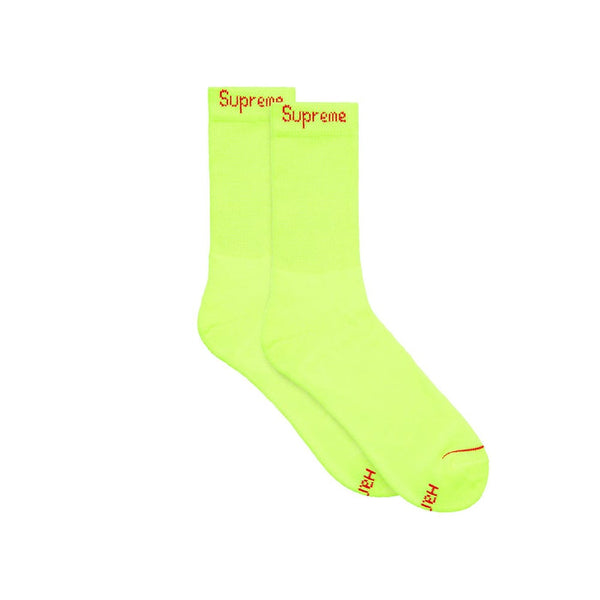 Supreme Crew Socks Neon