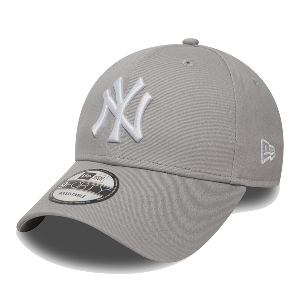 9FORTY New York Yankees Essential Verstellbare Cap Grau