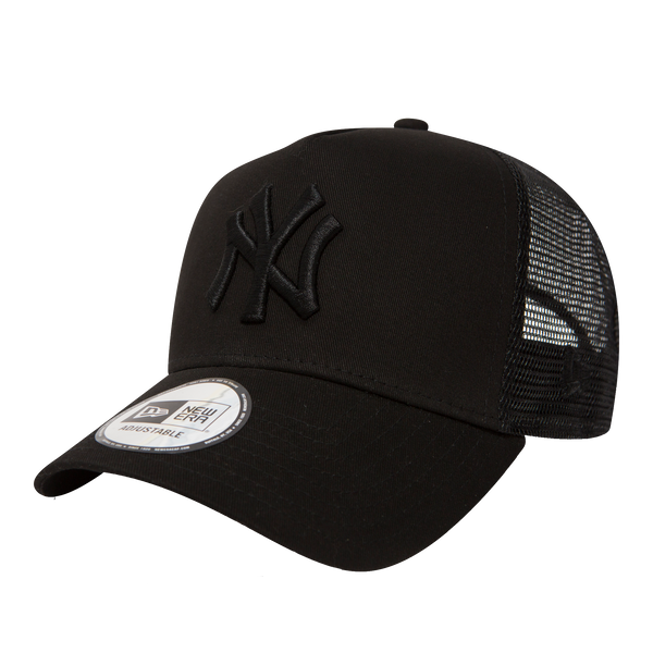 New York Yankees A-Frame Trucker Cap Schwarz
