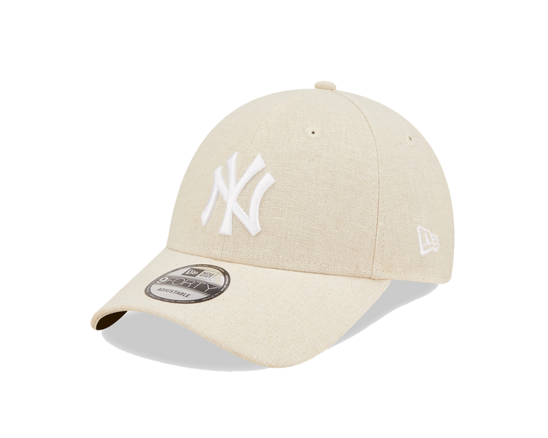 9FORTY New York Yankees Linen Verstellbare Cap Beige