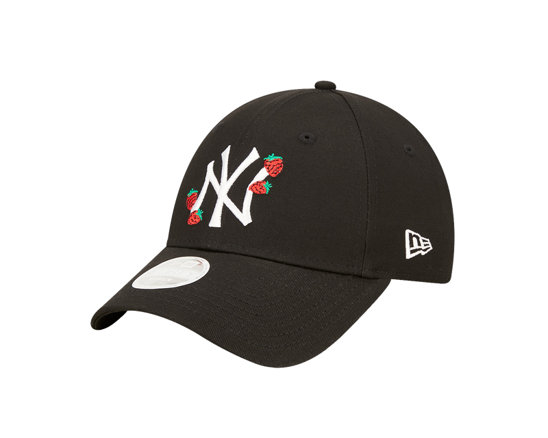 9FORTY WMNS STRAWBERRY NEW YORK YANKEES  BLACK/WHITE