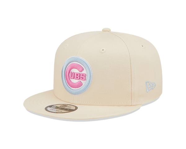 9FIFTY Chicago Cubs Snapback Cap Patch Beige