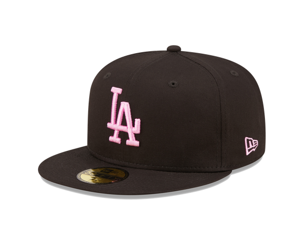 59FIFTY LA Dodgers League Essentiial Fitted Cap Schwarz