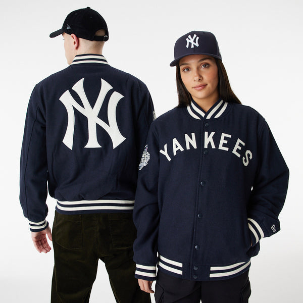 New York Yankees MLB Varsity Jacke Dunkelblau