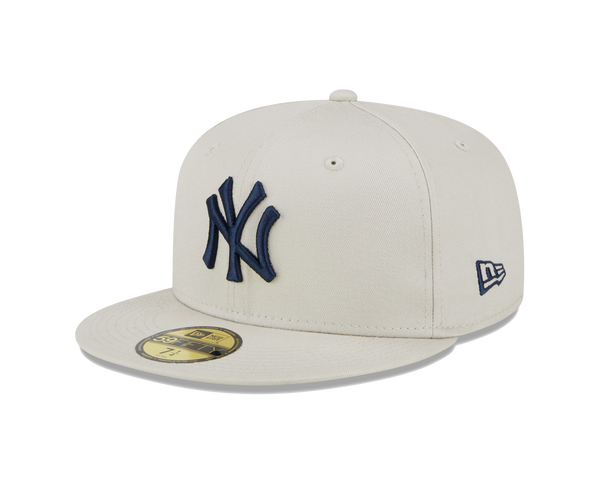 59FIFTY New York Yankees League Essential Fitted Cap Beige