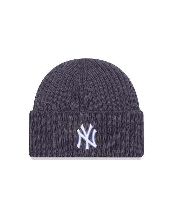 New York Yankees New Traditions Cuff Knit Beanie Grau