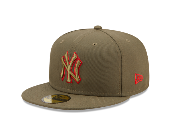 59FIFTY New York Yankees Fitted Cap World Series 1999 Olive