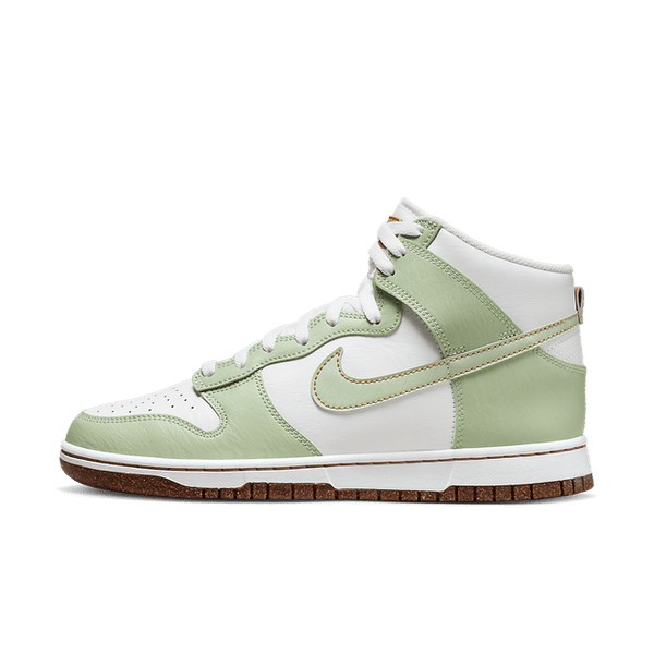 Nike Dunk High Se Inspected By Swoosh Honeydew
